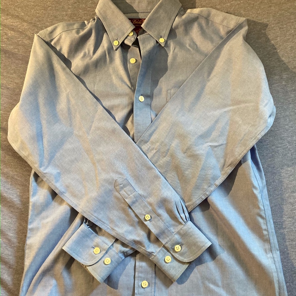 Brooks Brothers Long Sleeve Button Down Dress Shirt